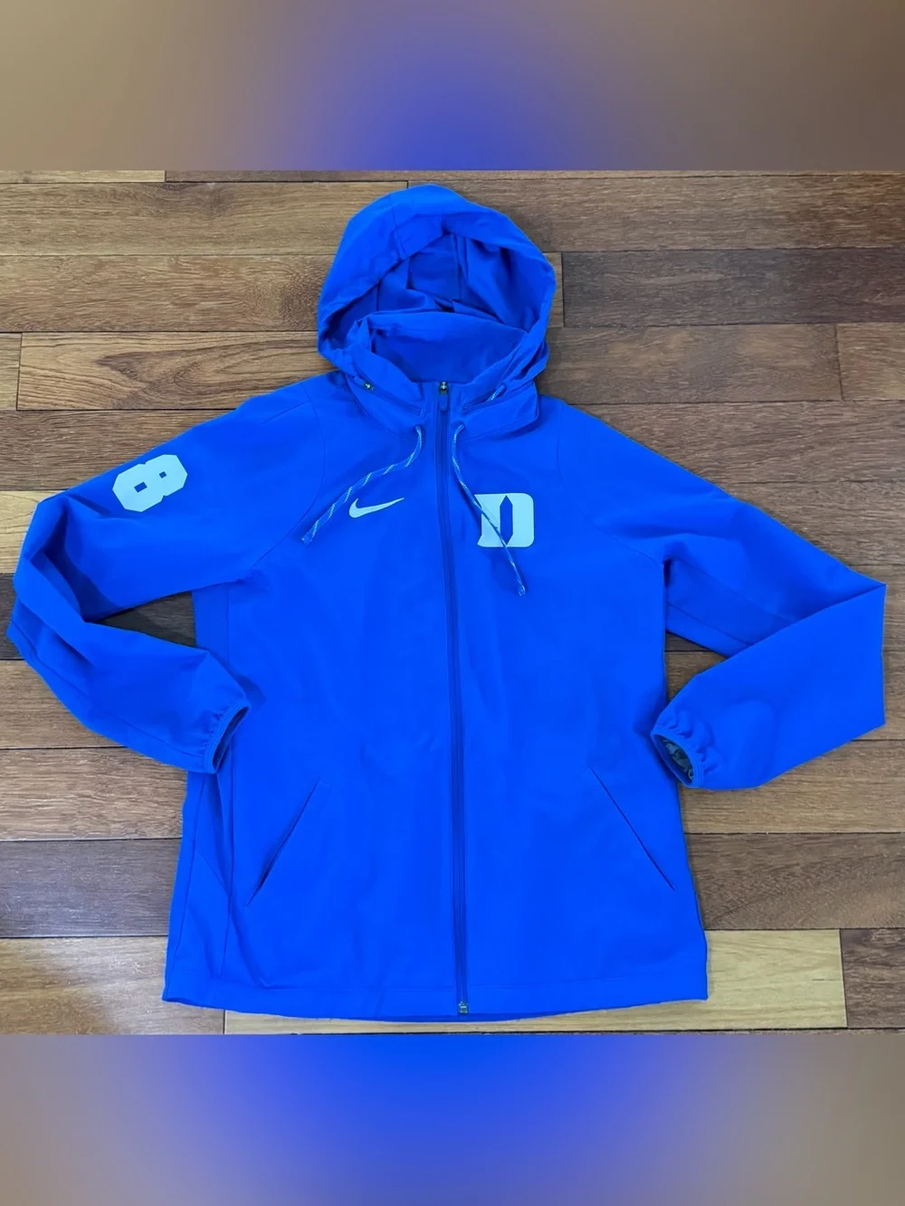 Nike Kids’ Duke Blue Devils Lightweight Jacket, Large